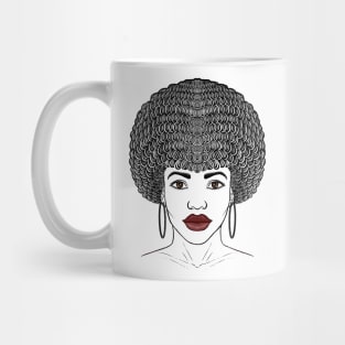 Afro girl Afro woman Afro queen beautiful Afro girl Mug